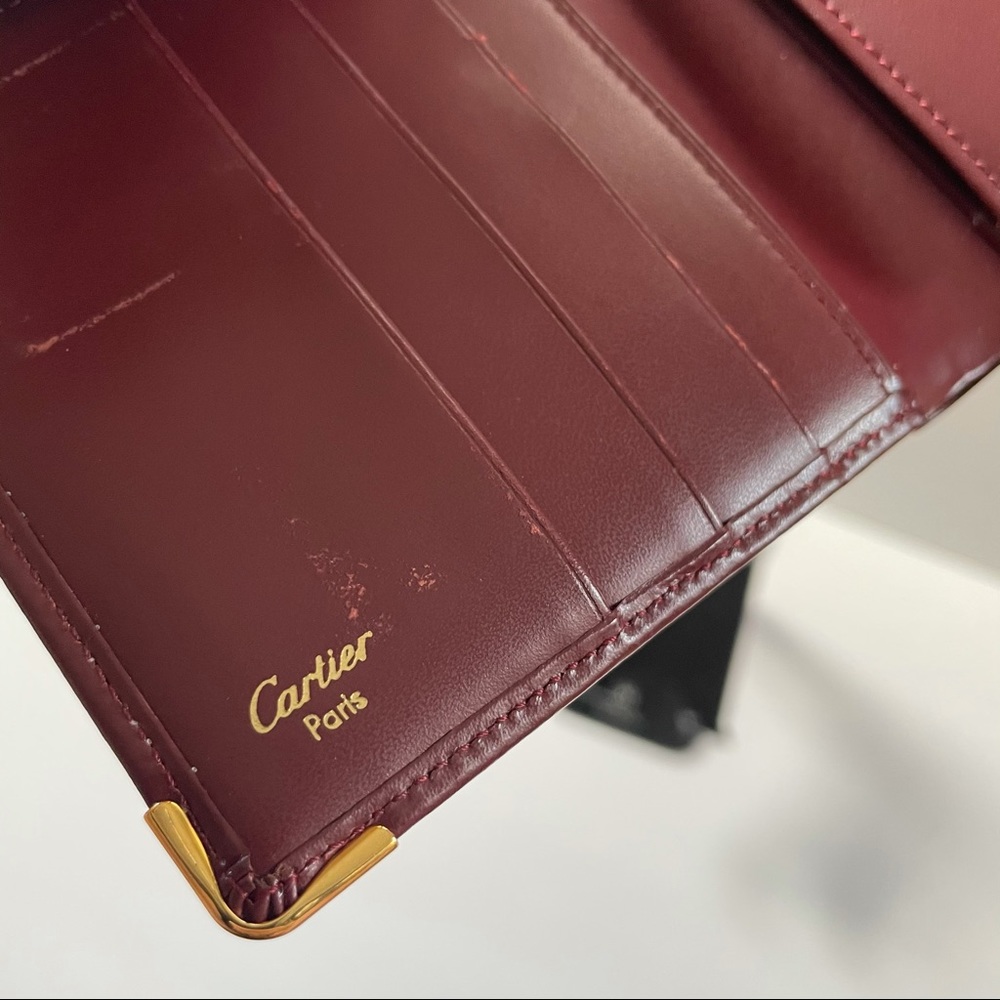 CARTIER Paris Vintage Signature Bi-fold Wallet - Picture 8 of 10